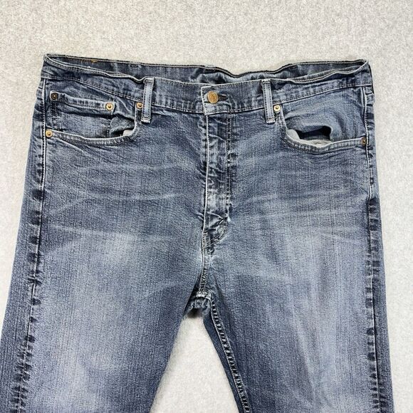 Levi’s 505 Jeans Mens 38x34 Blue Straight Leg Regular Fit Denim Pants - Picture 2 of 11